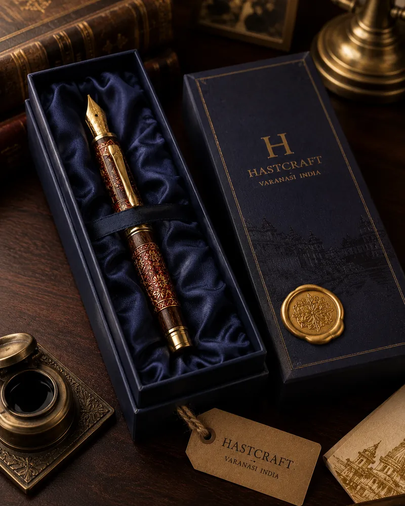 Varanasi Lacquerware Fountain Pen